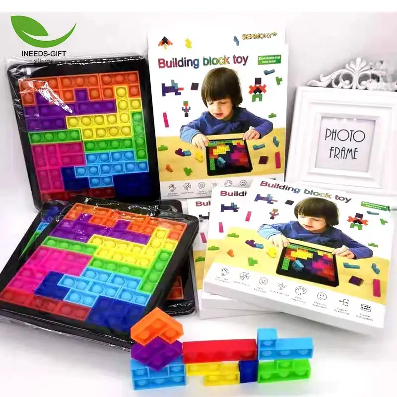 Szilikon puzzle blokkok